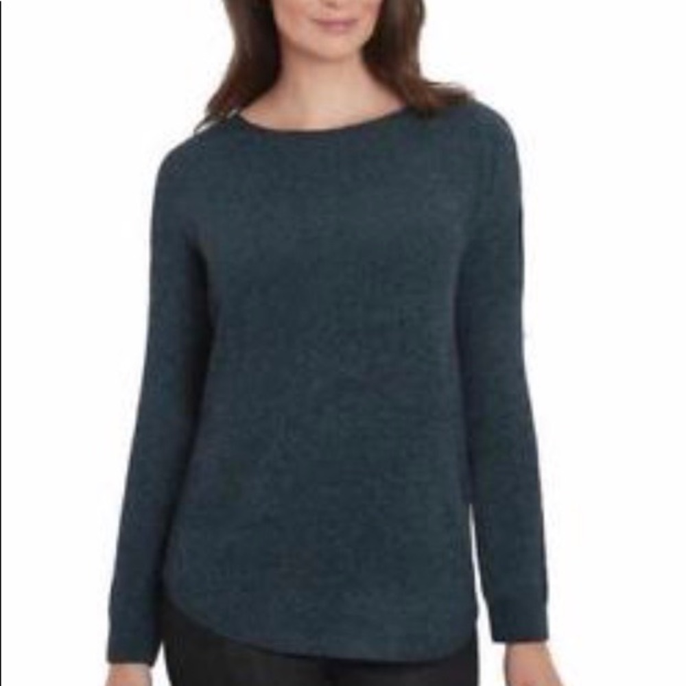 ELLEN TRACY CHENILLE SWEATER